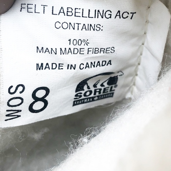 Sorel Caribou Tan Suede Insulated Snow Boots - Picture 8 of 8